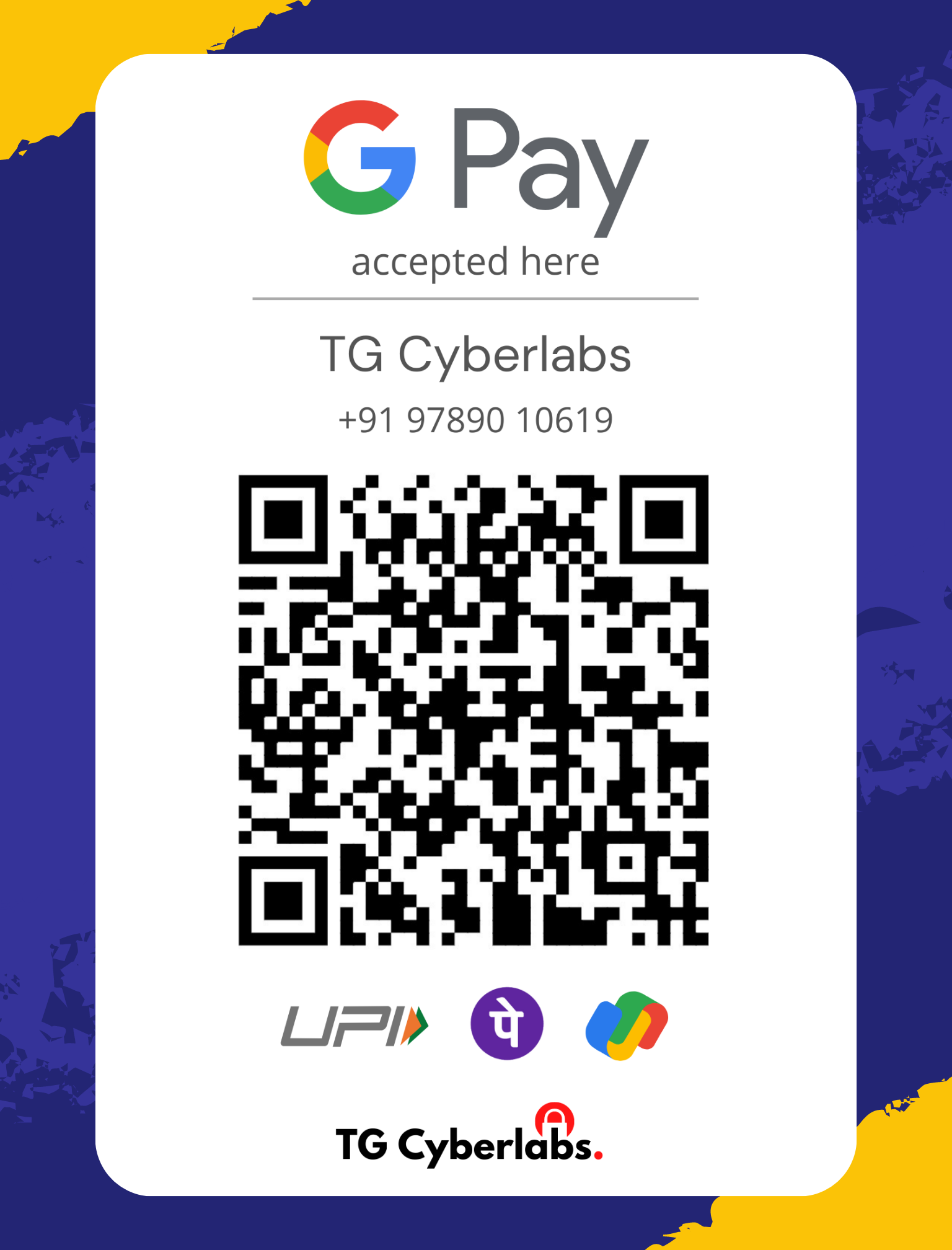 TG Cyberlabs Pay